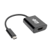 Tripp Lite U444-06N-HDB-AM Adaptador USB-C a HDMI 4K con Modo Alterno - DP 1.2, Negro