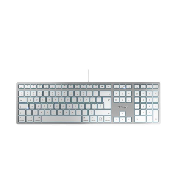 Image of CHERRY KC 6000C FOR MAC keyboard USB QWERTY US English Silver