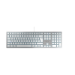 CHERRY KC 6000C FOR MAC Tastatur Universal USB QWERTY US Englisch Silber