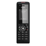 Snom M85 DECT telephone handset Caller ID Black