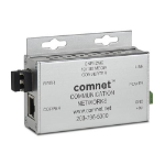 ComNet CNFE2MCAC/M network media converter 100 Mbit/s Silver