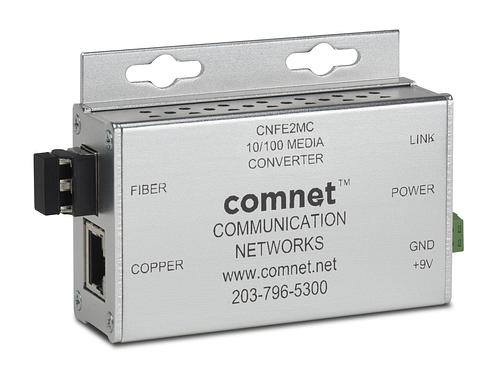 ComNet CNFE2MCAC/M network media converter 100 Mbit/s Silver