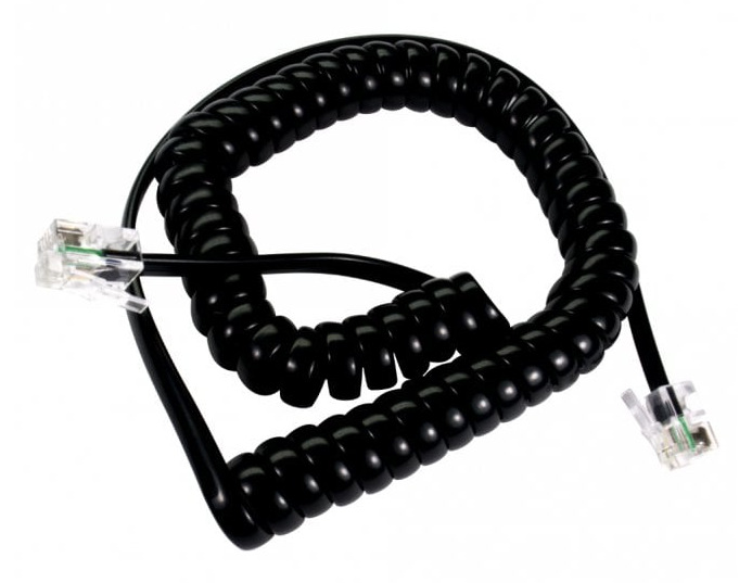 Cables Direct 23cm Telephone Handset Cable