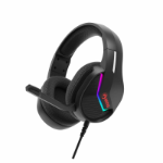 MARVO Scorpion H8618 Tactic 40 USB 2.0 Wired Gaming RGB Headset (Black)