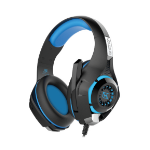 Necnon NBHG-VIPER Auriculares Alámbrico Diadema Juego Negro, Azul, Plata