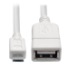 Tripp Lite U052-06N-WH USB cable 5.91" (0.15 m) USB 2.0 USB A Micro-USB B White