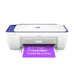 HP DeskJet 2821e Draadloos All-in-One Kleur Printer, Instant Ink; Kopieerapparaat, scanner