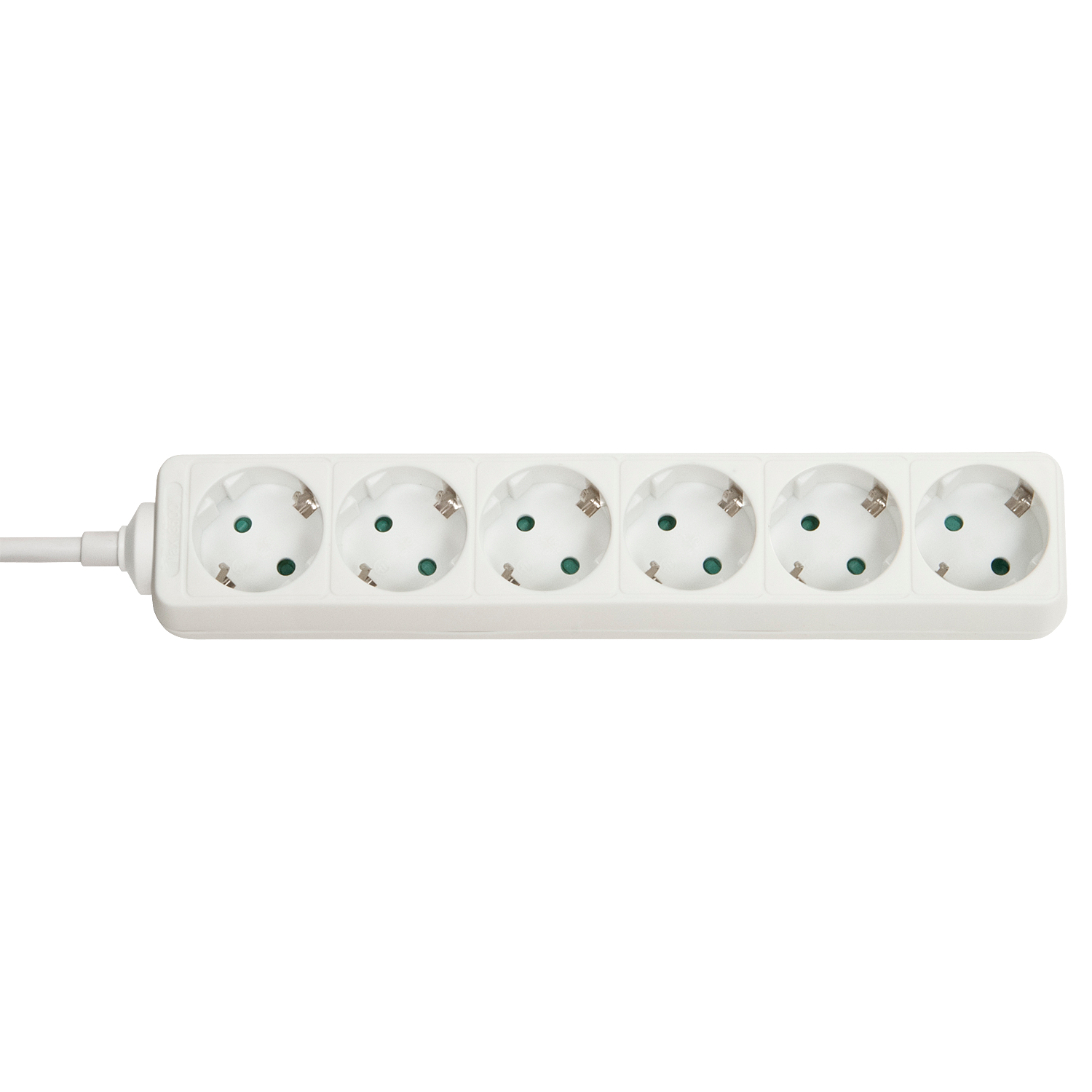 Image of Lindy 73102 power extension 6 AC outlet(s) Indoor White