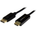 StarTech.com DisplayPort to HDMI Converter Cable - 3 ft (1m) - 4K