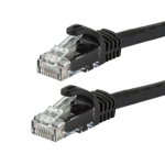 Monoprice 41810 networking cable Black 5.91" (0.15 m) Cat6 U/UTP (UTP)