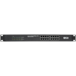 Tripp Lite NG16POE network switch Unmanaged Gigabit Ethernet (10/100/1000) Power over Ethernet (PoE) 1U Black
