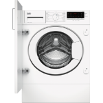 Beko b100 WTIK84111F Integrated 8kg 1400rpm Washing Machine with Quick Programme