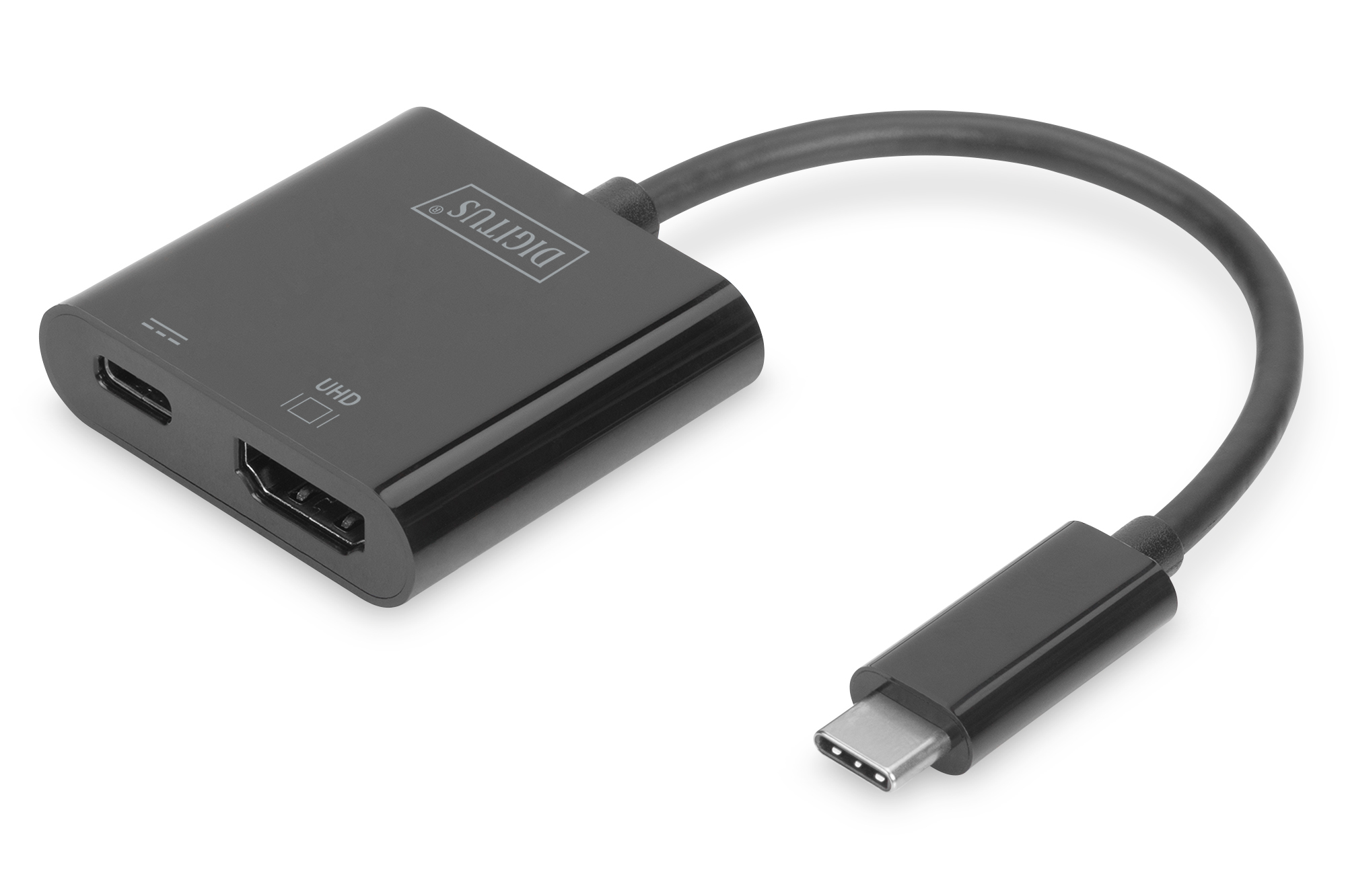 Photos - Card Reader / USB Hub Digitus USB Type-C™ 4K HDMI Graphics Adapter + USB-C™ (PD) DA-70856 