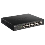 D-LINK | DGS-1100-24PV2 | 24 Port Gigabit Smart Managed PoE Switch with 12 PoE Ports (100W PoE budget)