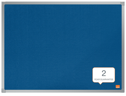 Nobo Essence Felt Notice Board 600 x 450mm Blue 1915201