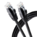 Maplin Outdoor External RJ45 CAT6 Copper UTP Ethernet Network LAN Cable - Black - 30m