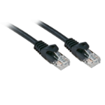 Lindy RJ-45/RJ-45 Cat6 7.5m networking cable Black U/UTP (UTP)