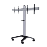 B-Tech BT8514 116,8 cm (46") Vloer Zwart, Zilver