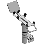 Ergonomic Solutions 120 mm pole for Lane 3000,