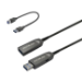Vivolink PROUSB3AAF40 USB cable USB 3.2 Gen 1 (3.1 Gen 1) 40 m USB A Black