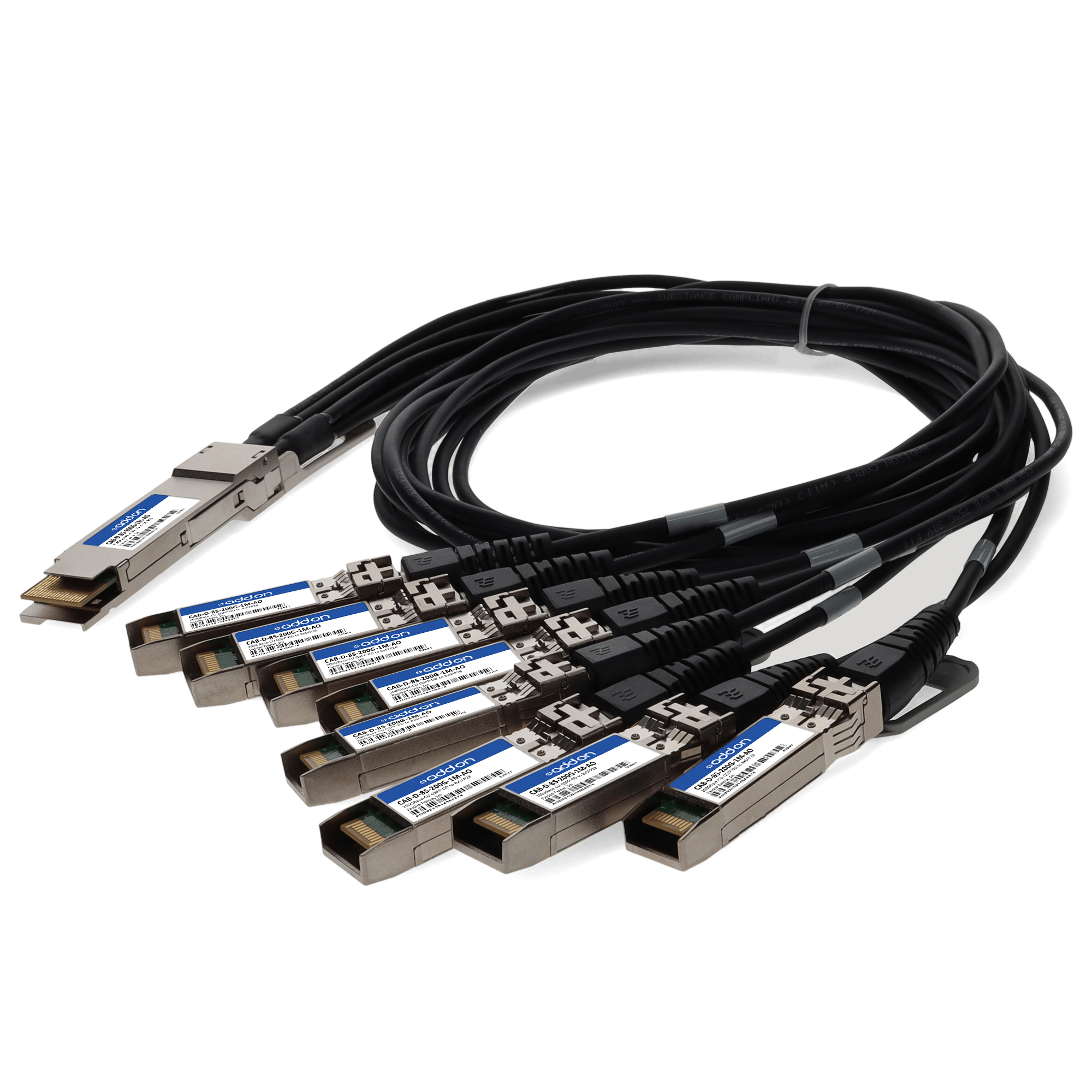 AddOn Networks CAB-D-8S-200G-1M-AO InfiniBand/fibre optic cable QSFP-D