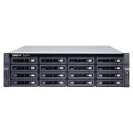 QNAP TS-h1683XU-RP NAS Rack (3U) Ethernet LAN Black E-2236