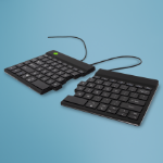 R-Go Tools Ergonomic keyboard R-Go Split Break v2 with break software, ergonomic split keyboard, QWERTY (US), Wired, black