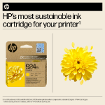 HP 4K0U9NE/924E Ink cartridge yellow EvoMore, 800 pages ISO/IEC 19752 for HP OJ Pro 8120/e