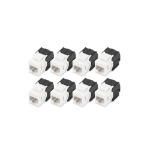 Digitus CAT 6 Keystone Jack, unshielded - 8 pieces