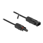 DeLOCK DL4 Solar Cable 4 mm² male to female 1 m black
