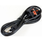 Microconnect PE090830 power cable Black 3 m Power plug type G C5 coupler