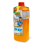 SES Creative Children's Slime Battle Pack Neon Orange Refill Bottle, 750ml, Unisex, 3 Years and Above, Orange (02
