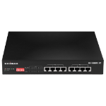 Edimax GS-1008PL V2 network switch Managed L2 Gigabit Ethernet (10/100/1000) Power over Ethernet (PoE) 1U Black