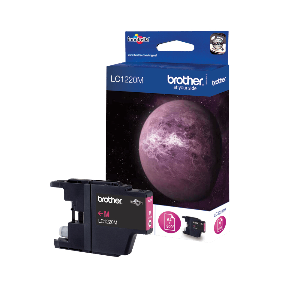 Image of Brother LC-1220M Ink cartridge magenta, 300 pages ISO/IEC 24711...