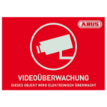 ABUS AU1421 warning sign