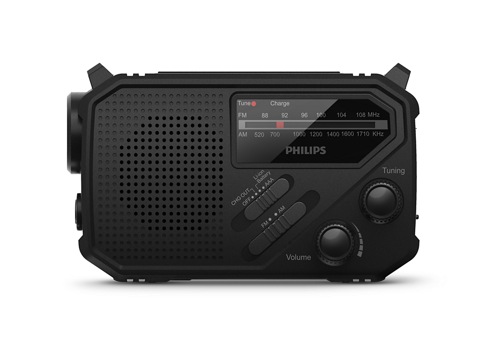 Philips TAR1609/00 radio Portable Analog & digital Black