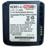 GTS HCN51-LI reservdel till handhållen, mobil dator Batteri