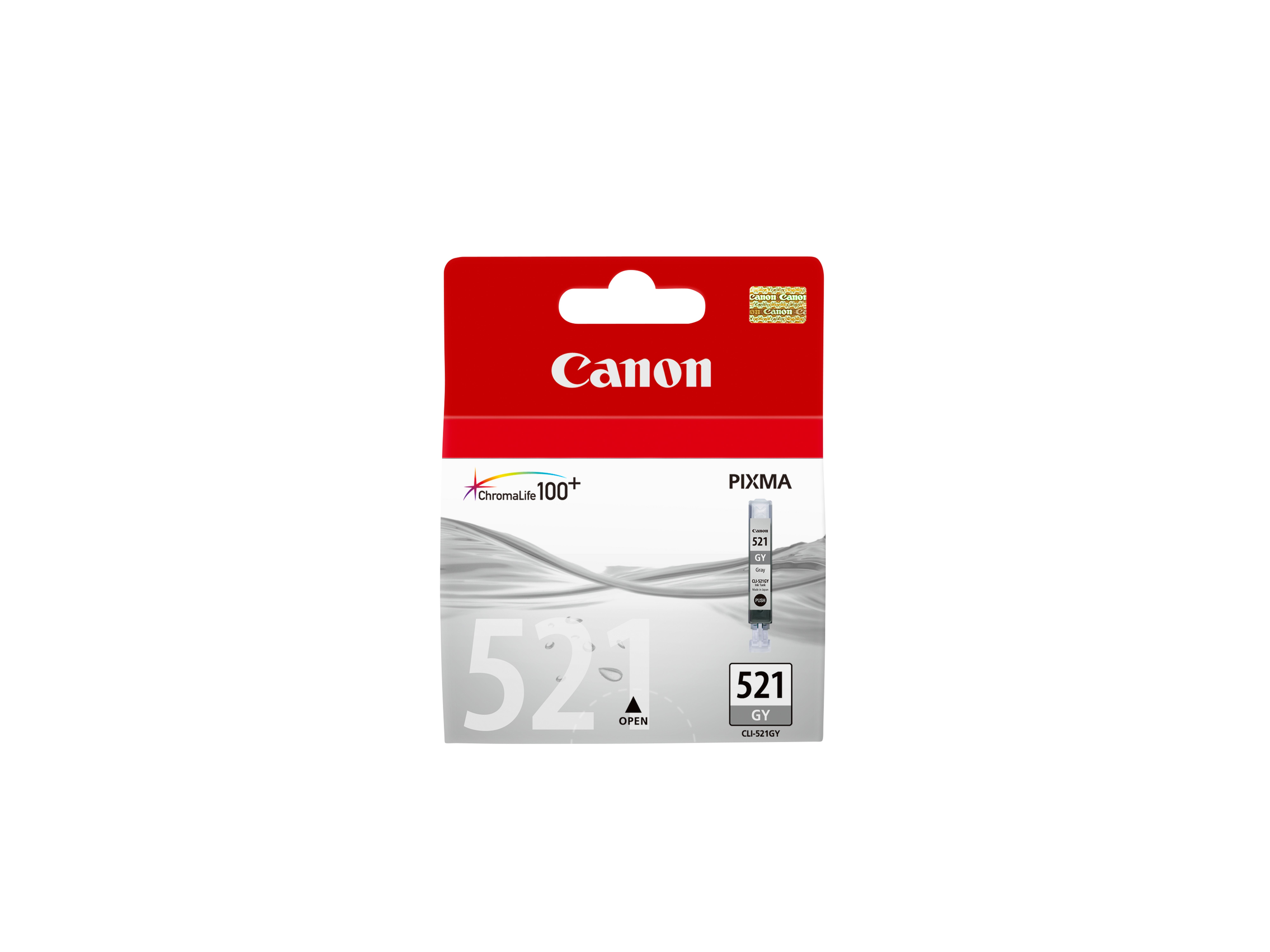Image of Canon 2937B001/CLI-521GY Ink cartridge gray, 1.37K pages 187...