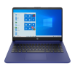 HP 14-dq0050nr Intel® Celeron® N4120 Laptop 14" Touchscreen HD 4 GB DDR4-SDRAM 64 GB eMMC Wi-Fi 5 (802.11ac) Windows 11 Home in S mode Blue