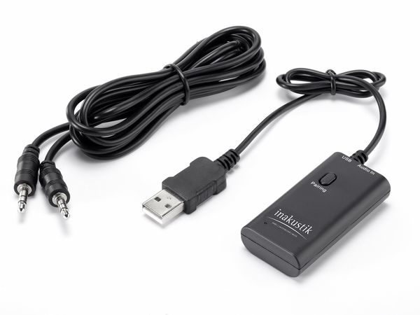 Image of Inakustik 00415009 wireless audio transmitter USB 10 m Black