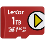 Lexar LMSPLAY001T-BNSNG memory card 1 TB MicroSDXC UHS-I Class 10