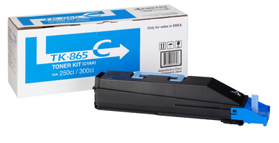 Image of Kyocera 1T02JZCEU0/TK-865C Toner cyan, 12K pages/5% for KM...
