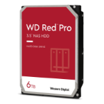 Western Digital RED PRO 6 TB internal hard drive 7200 RPM 256 MB 3.5" Serial ATA III
