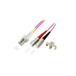 Alcasa 15m LC/SC InfiniBand/fibre optic cable Violet
