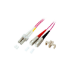 Alcasa 15m LC/SC InfiniBand/fibre optic cable Violet