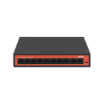 Wi-Tek WI-PS210H network switch Fast Ethernet (10/100) Power over Ethernet (PoE) Black, Orange