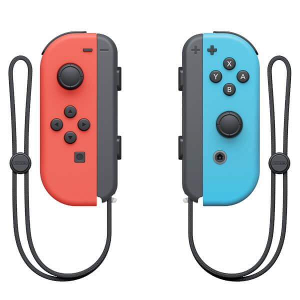 Image of Nintendo Joy-Con Blue, Red Bluetooth Gamepad Analogue / Digital...