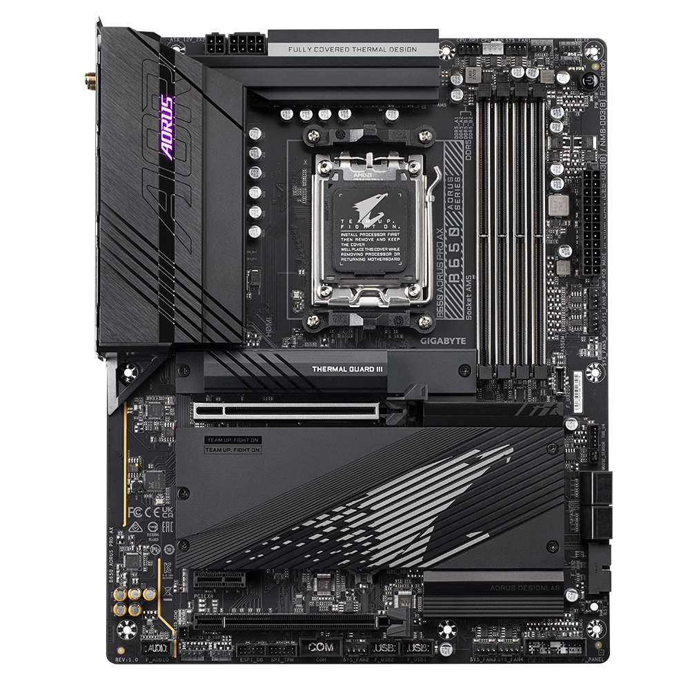 Image of Gigabyte B650 AORUS PRO AX motherboard AMD B650 Socket AM5 ATX