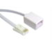 Cables Direct BT-003 telephone cable 3 m White