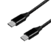 LogiLink CU0153 USB cable USB 2.0 0.3 m USB C Black